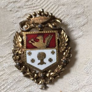 Vintage Crest Broach